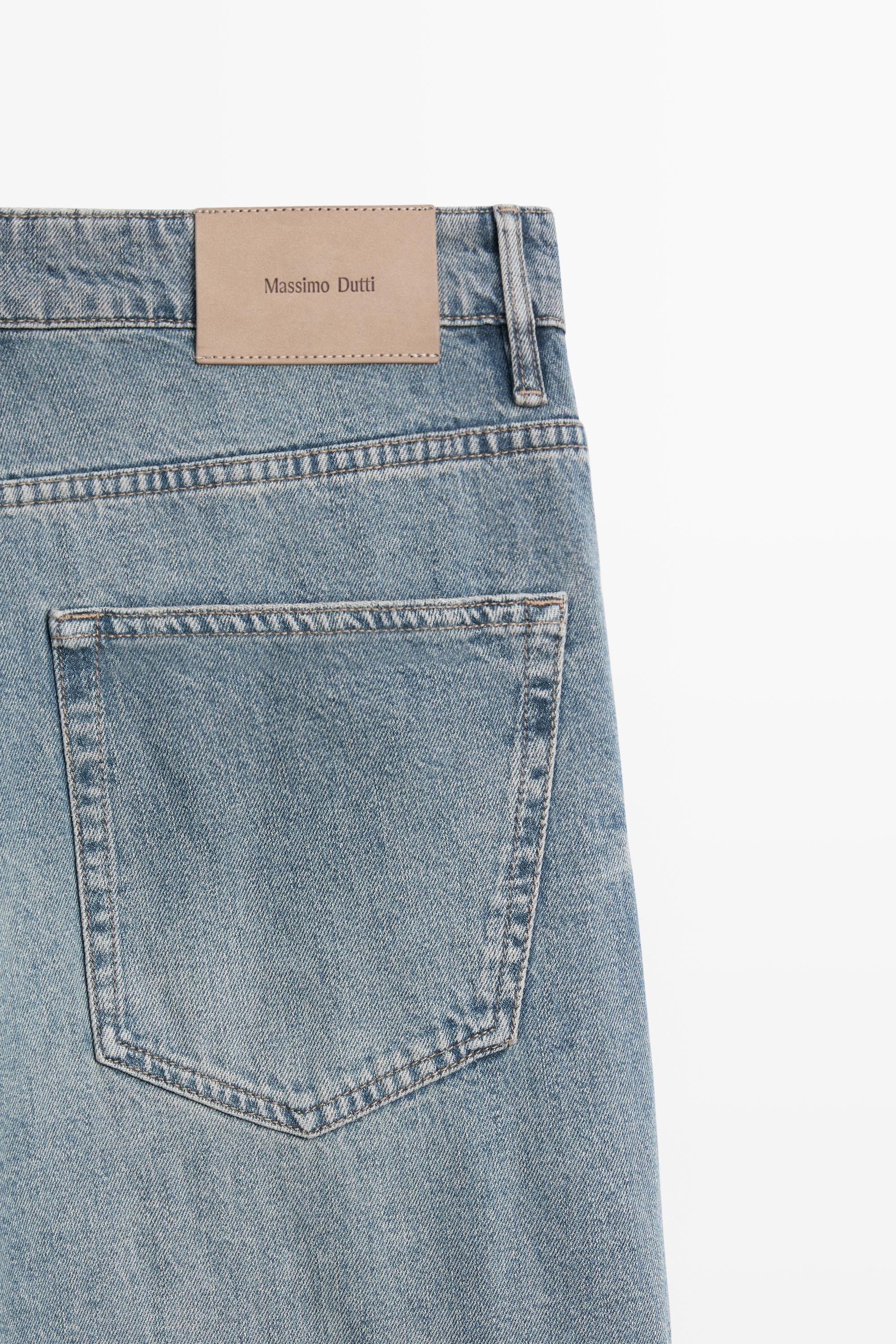 Jean barrel fit